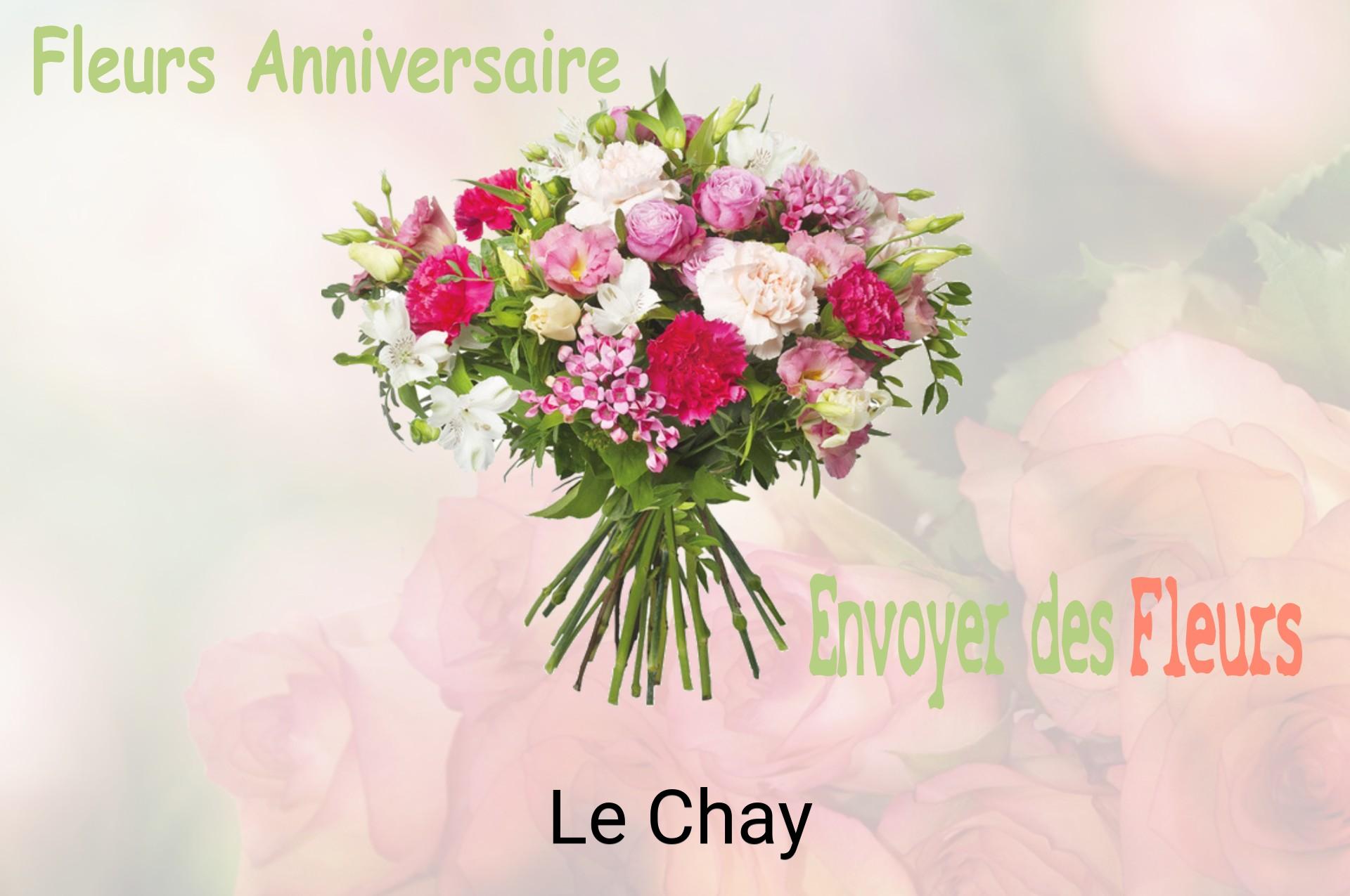 Bouquet de fleurs d’anniversaire livré à Le Chay