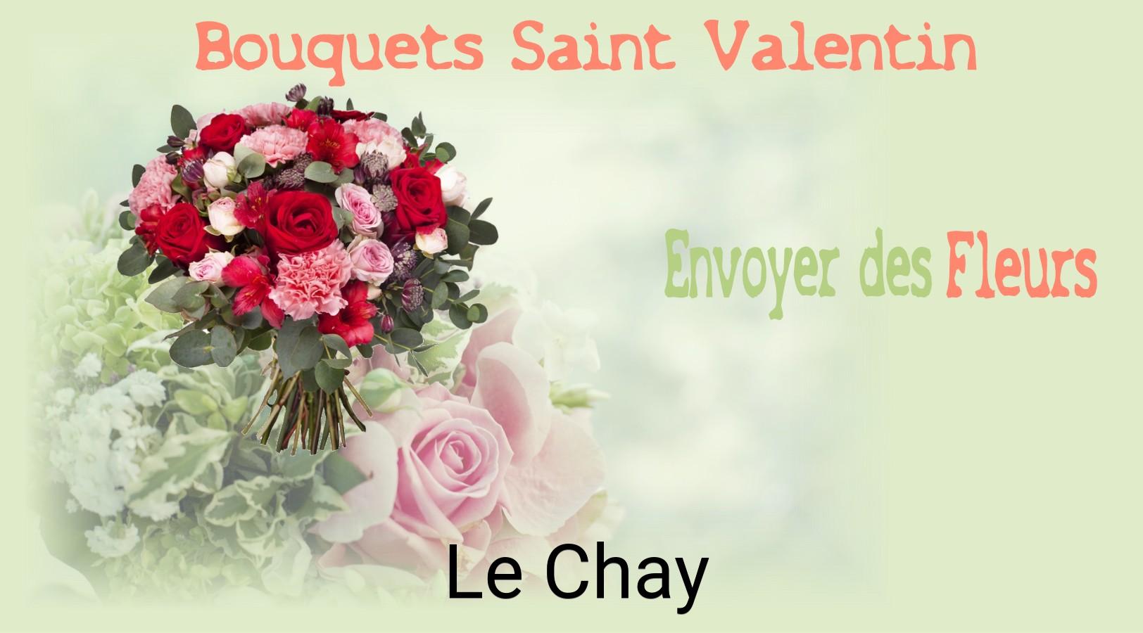 Roses de Saint-Valentin livrées à Le Chay